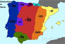 Enlace a Diminutivos en la Península Ibérica