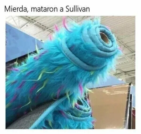 alfombra,Monstruos SA,parecidos,pelo,Sullivan