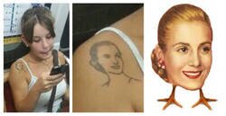 Enlace a El tatuaje de la mujer pollo