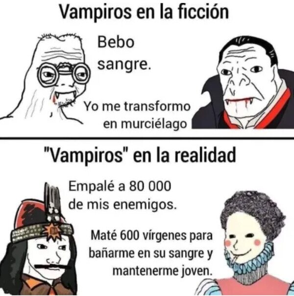 ficción,realidad,vampiros