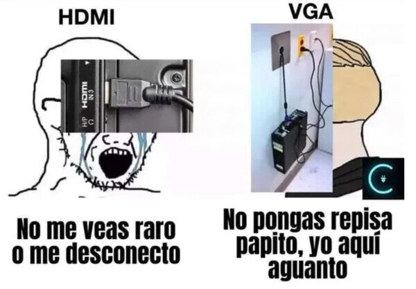 aguantar,cable,HDMI,VGA