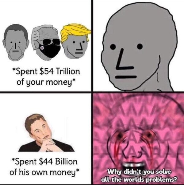 dinero,Elon Musk,gastar,políticos,propio,público