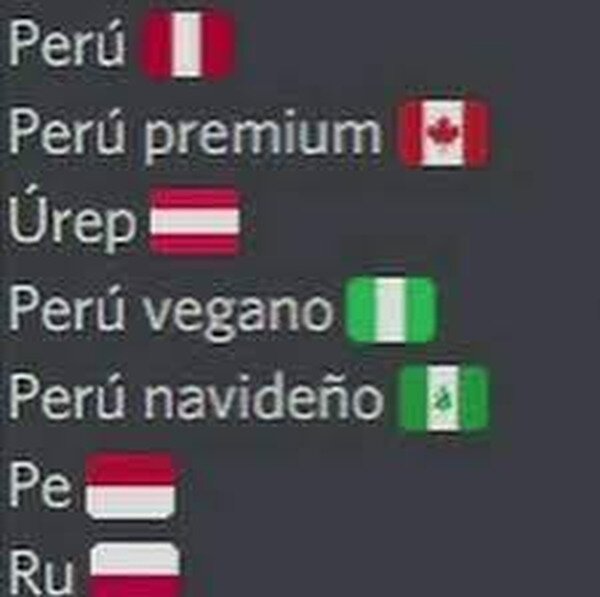 Meme_otros - Y tú, ¿qué Perú eliges?