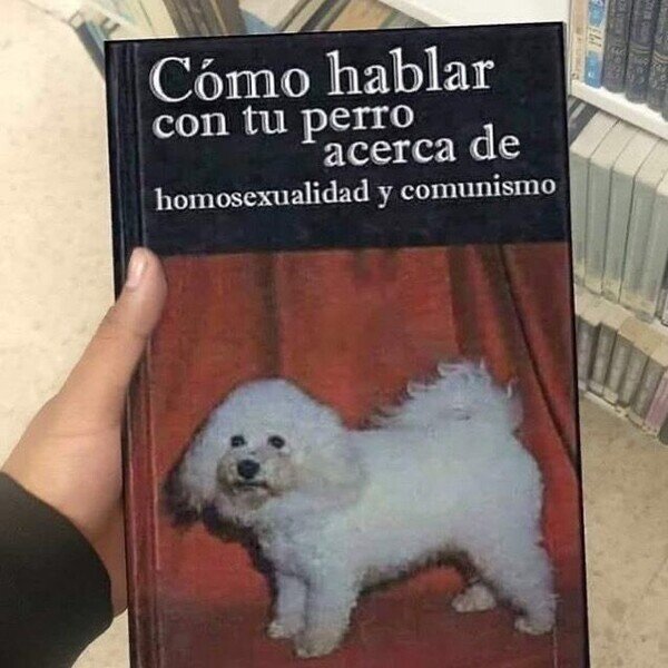comunismo,homosexuales,libro,perro