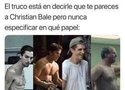 Enlace a El cuerpo de Christian Bale