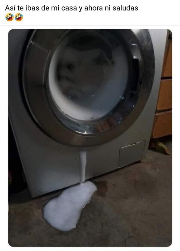 Meme_otros - Eras como una lavadora