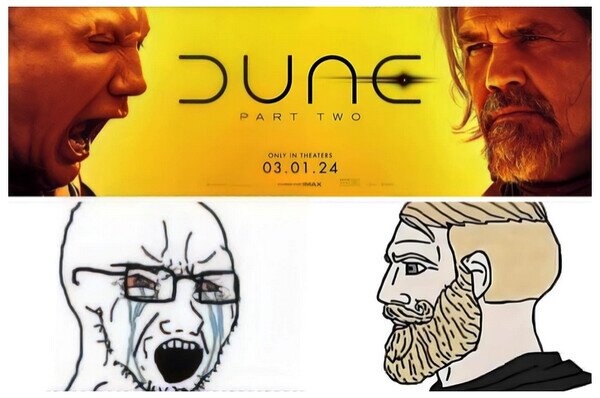 Meme_otros - El cartel de Dune me recuerda a algo...