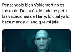 Enlace a Voldemort no era tan malo