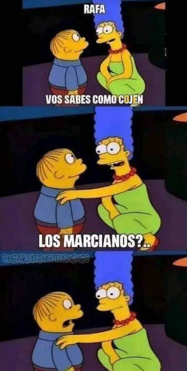 marcianos,marge,ralph,simpson