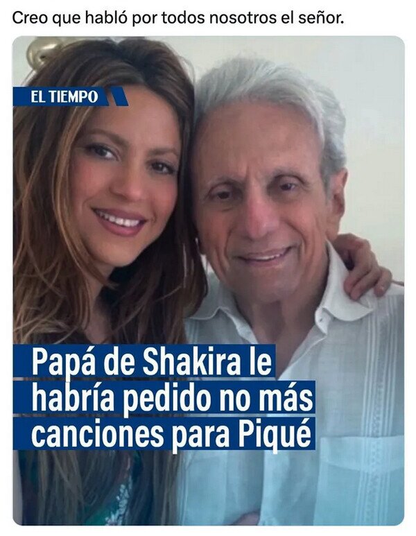 canciones,padre,Piqué,Shakira