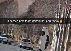 Enlace a Hoy aprendí a aparcar en perpendicular