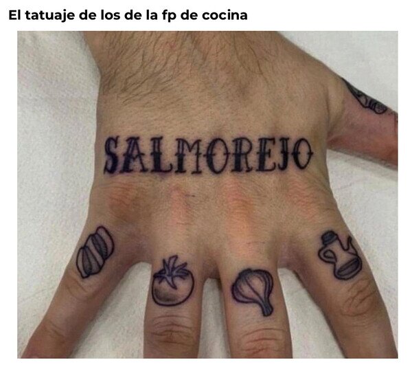 salmorejo,tatuaje,wtf