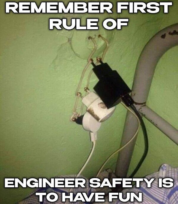 Otros - La primera regla de la seguridad ingeniera