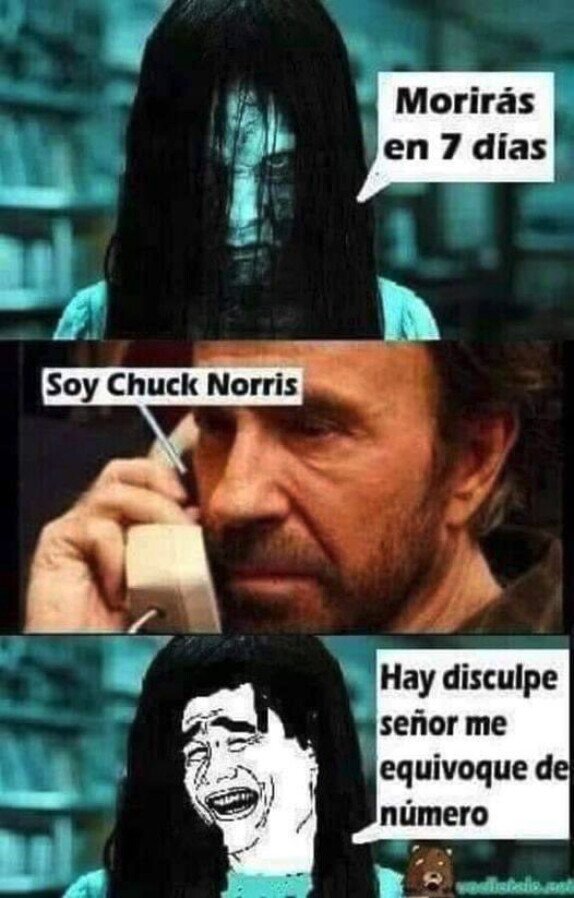 Chuck Norris,llamar,morir