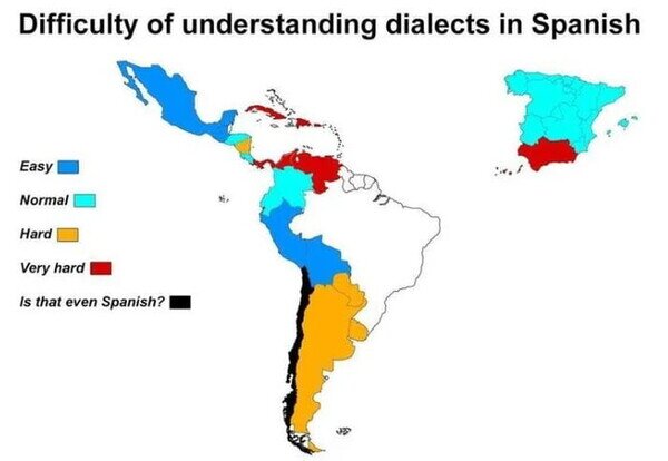 Meme_otros - Dificultad para entender dialectos del español