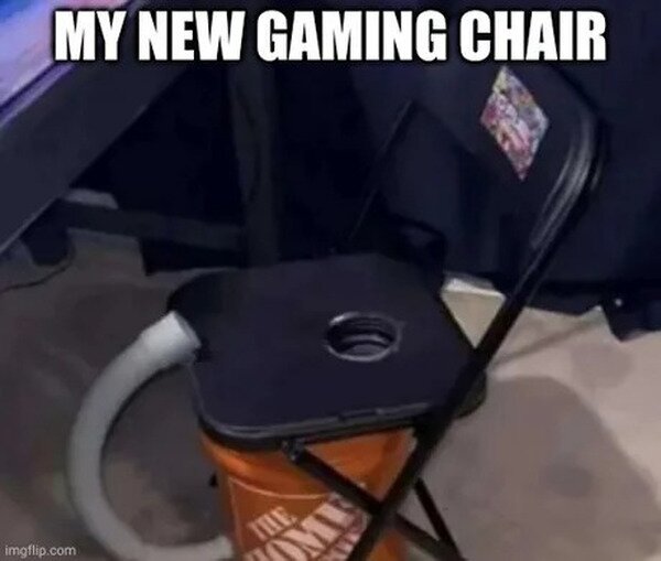 Meme_otros - Lo último en sillas 'gaming'
