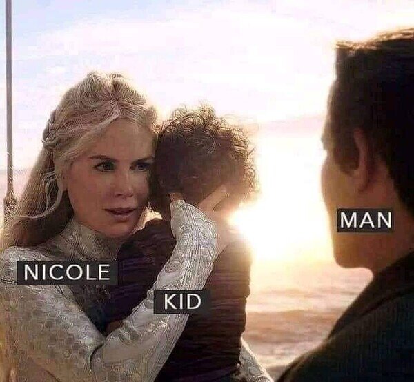 actriz,hombre,Nicole Kidman,niño