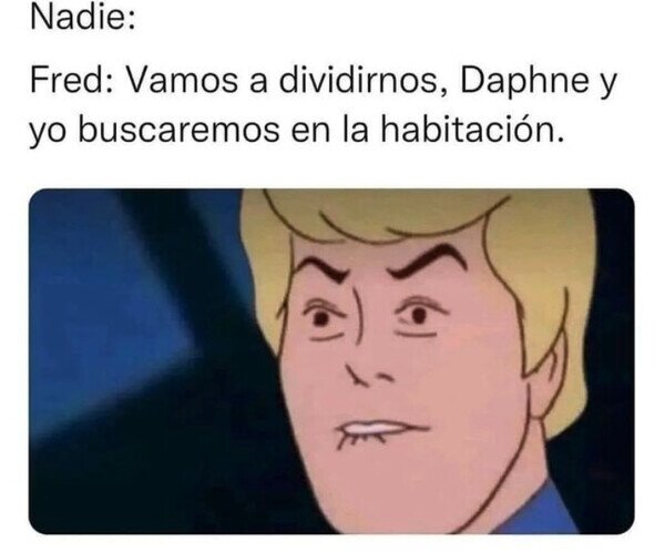 Daphne,Fred,scooby doo,separarse