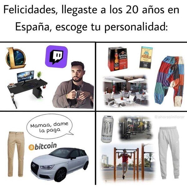 Meme_otros - Escoge tu personalidad