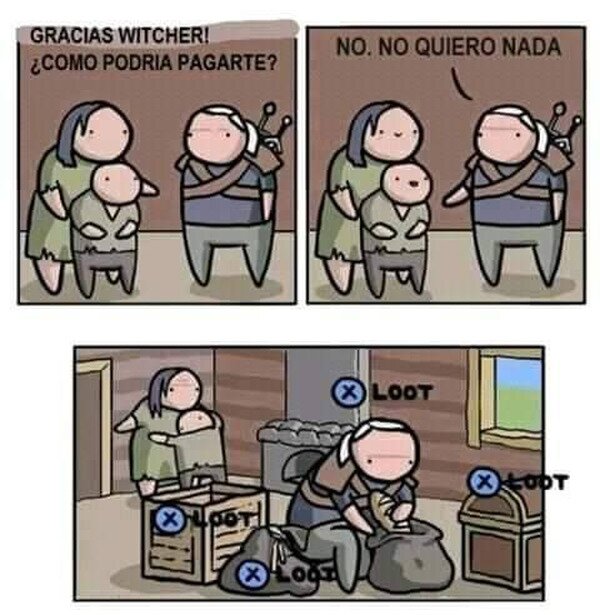 juego,lootear,witcher
