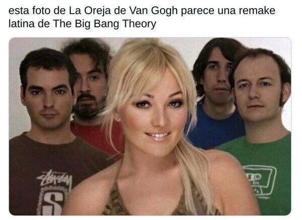 Big Bang Theory,grupo,música,Oreja,Van Gohg