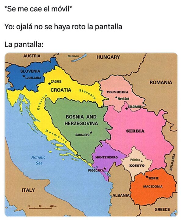 Otros - Se me quedó como Yugoslavia