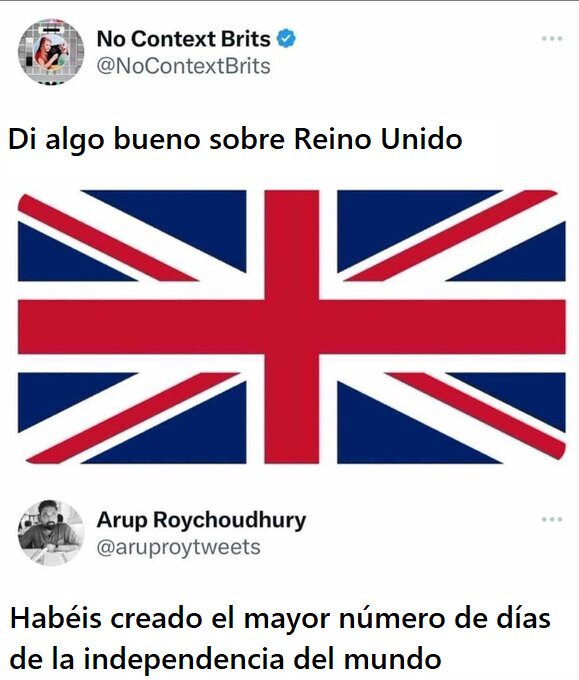 Meme_otros - Lo único bueno de Reino Unido