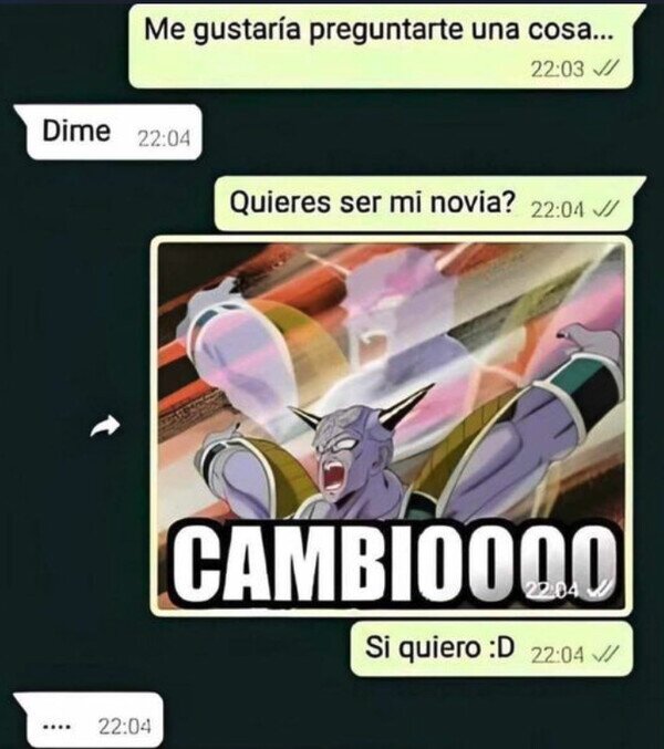 cambio,dragon ball,novia