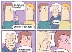 Enlace a Con lo que Einstein llegó a ser y en lo que le han convertido...