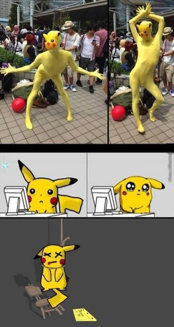 disfraz,pikachu,pokemon,wtf