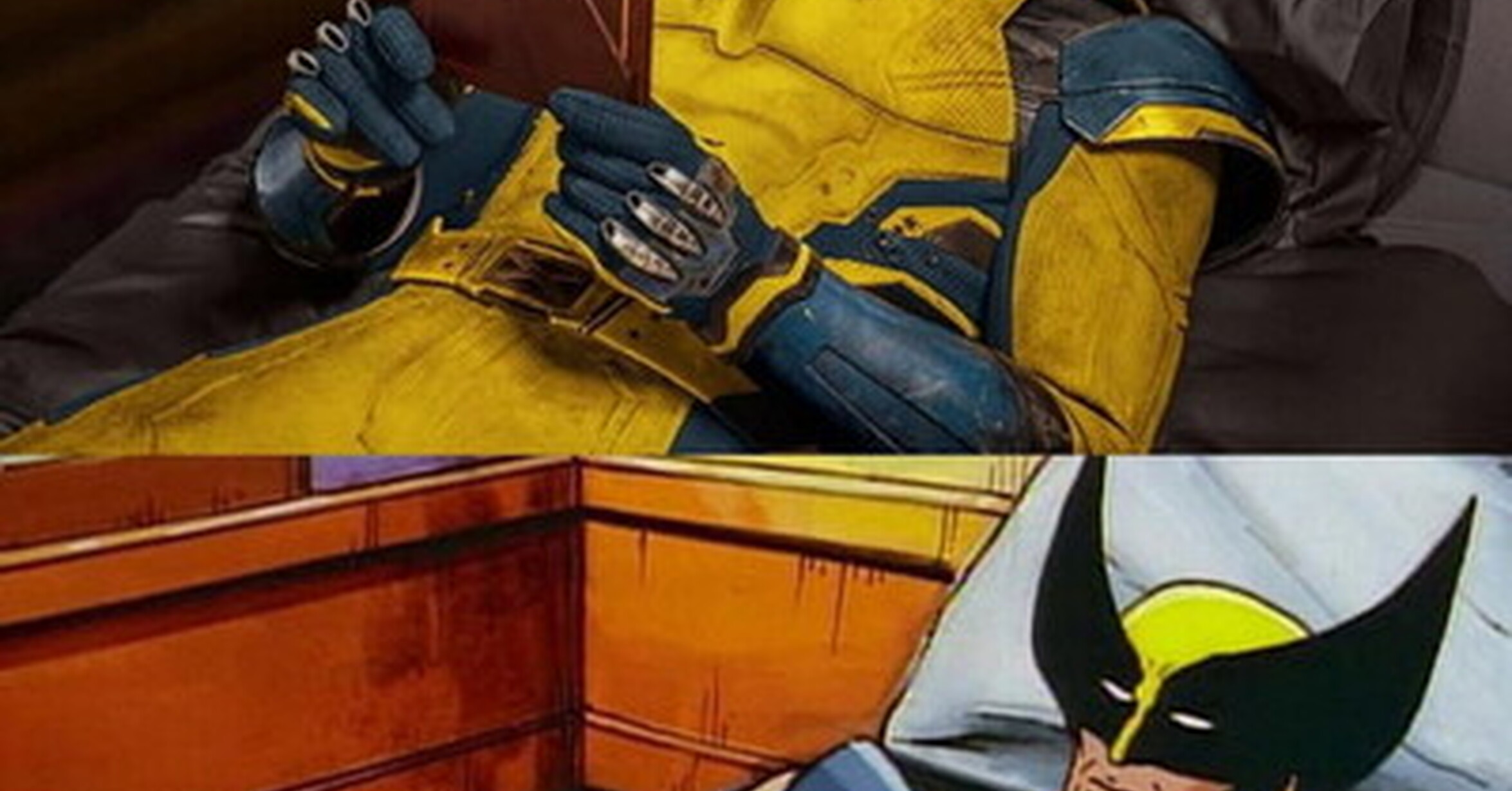Wolverine recreó el meme