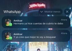 Enlace a Para lo que te debo mejor acabar con nuestra amistad