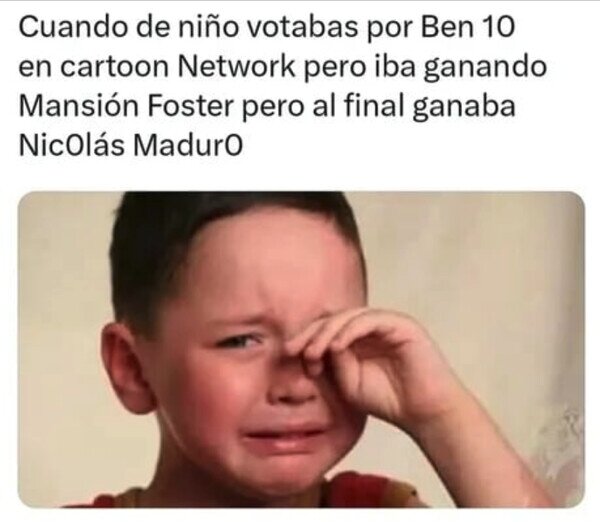 Ben 10,cartoon network,Maduro,Venezuela,votar