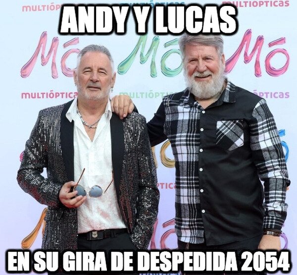 andy y lucas,despedida,gira