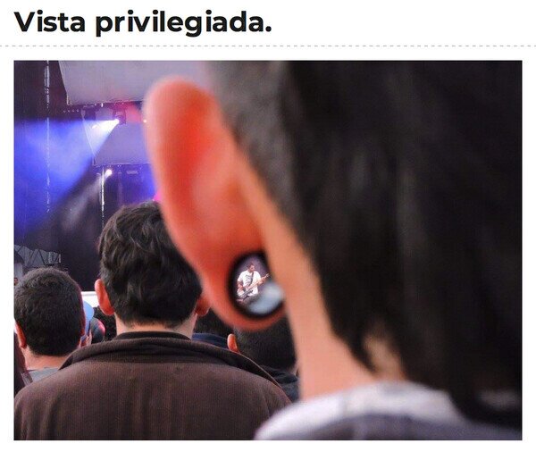 concierto,oreja,ver,vista