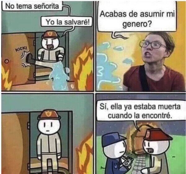 asumir,género,incendio,salvar