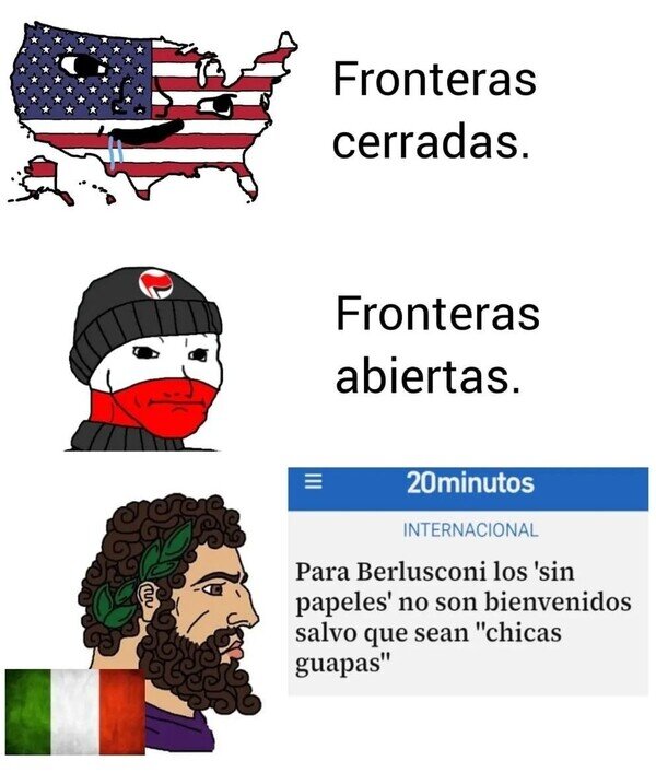 Otros - Curiosa política de inmigración