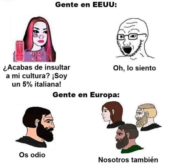 EEUU,Europa,odiar,respetar