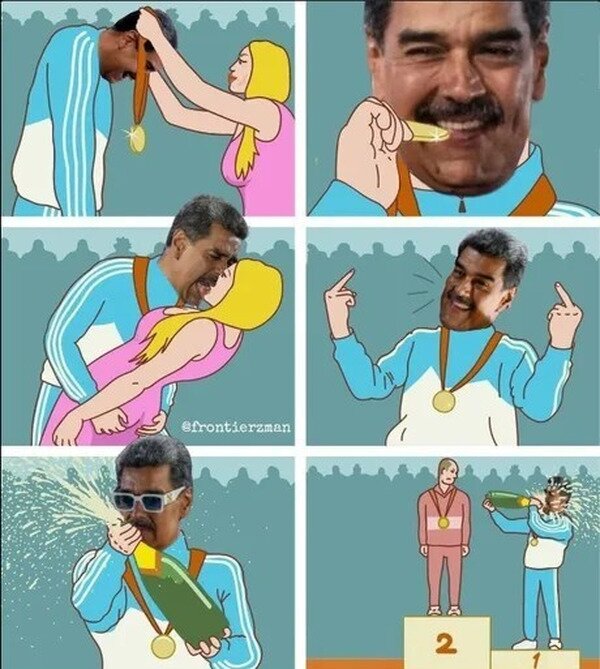 Meme_otros - Mientras tanto, Maduro