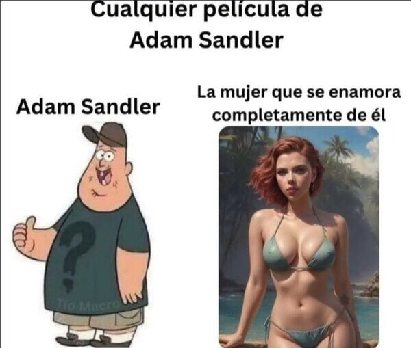 Otros - No cuela, Adam Sandler