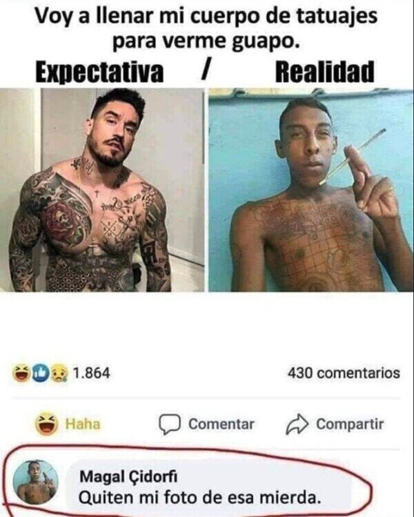 expectativa,realidad,tatuajes