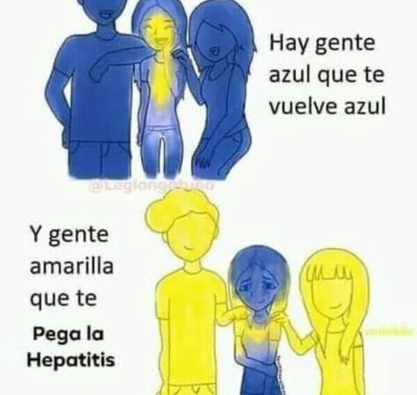 Meme_otros - Maldita gente amarilla