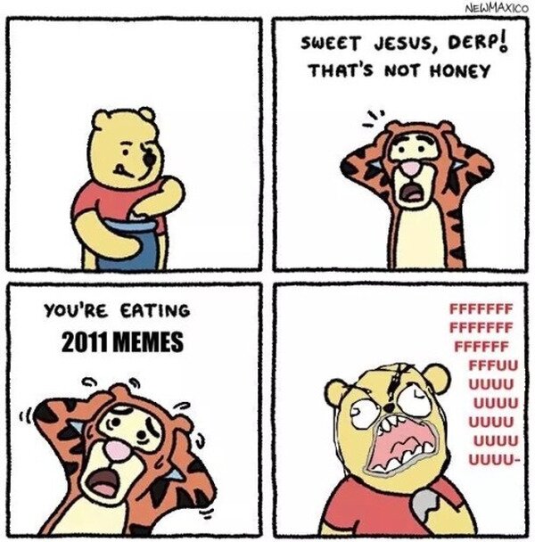 memes,miel,old,Winnie the Pooh