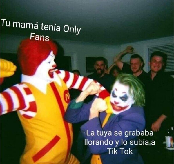 joker,mcdonnalds,only fans,tiktok