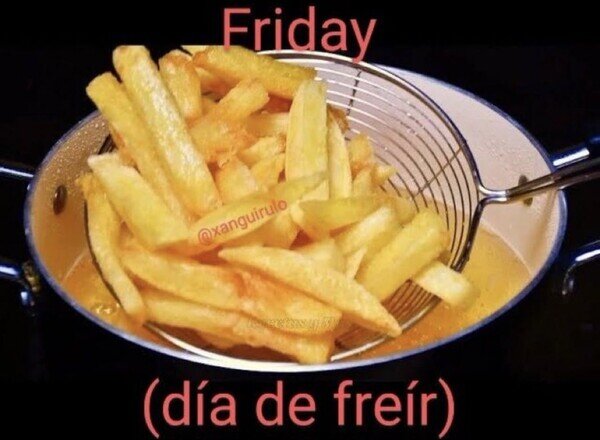 freír,friday,patatas