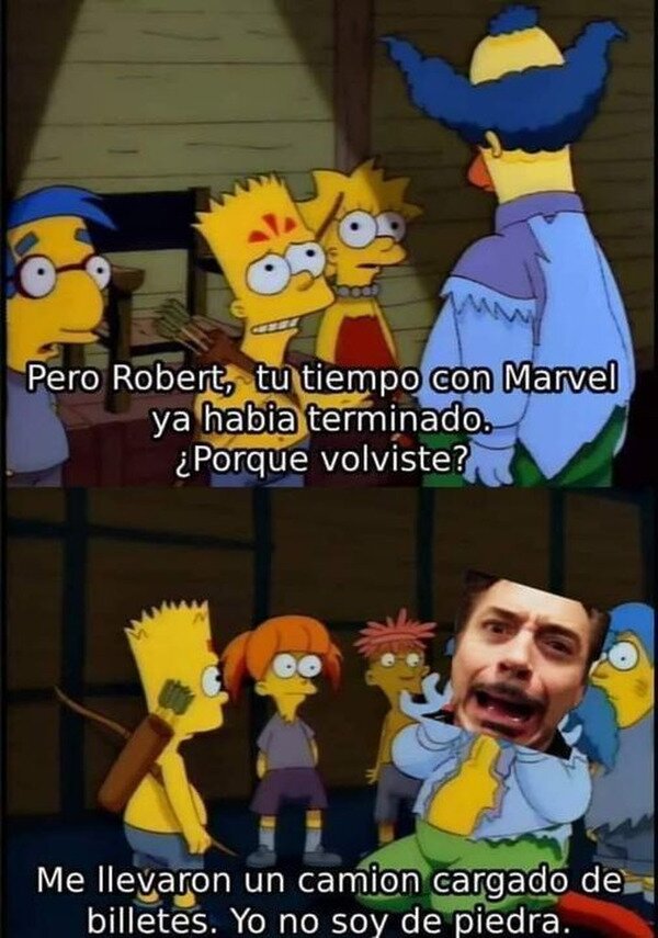 Meme_otros - Robert no pudo rechazar