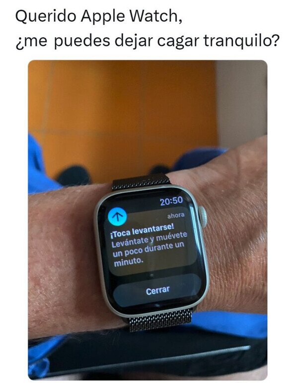 apple,cagar,molestar,tranquilo,watch