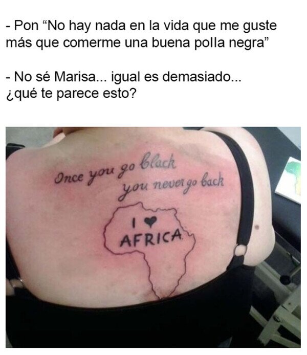 África,chica,tatuaje,wtf