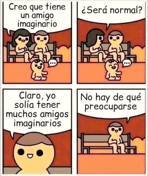 amigo,hija,imaginarios,mujer