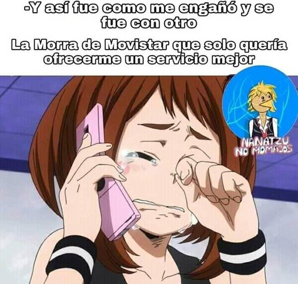 bnha,comercial,drama,my hero academia,pareja,teleoperadora